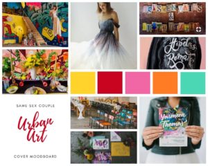 Same Sex Urban Art Wedding Inspiration