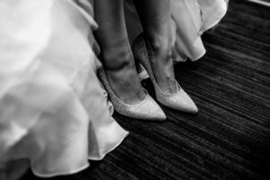 Wedding Shoes black and white