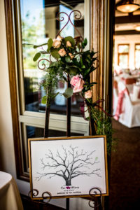 Wedding Florals Sign Decoration
