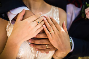 Bride and Groom Wedding Rings