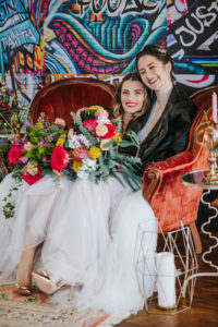 wedding loveseat vintage