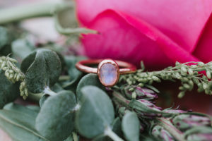 unique wedding ring details