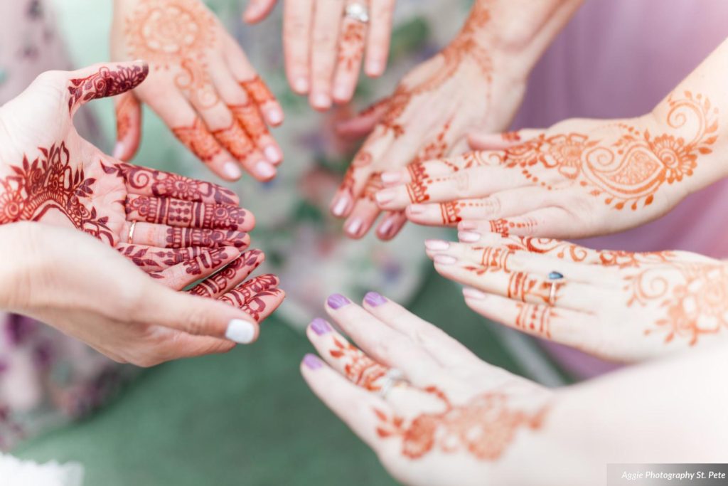 henna tattoos for bridesmaids