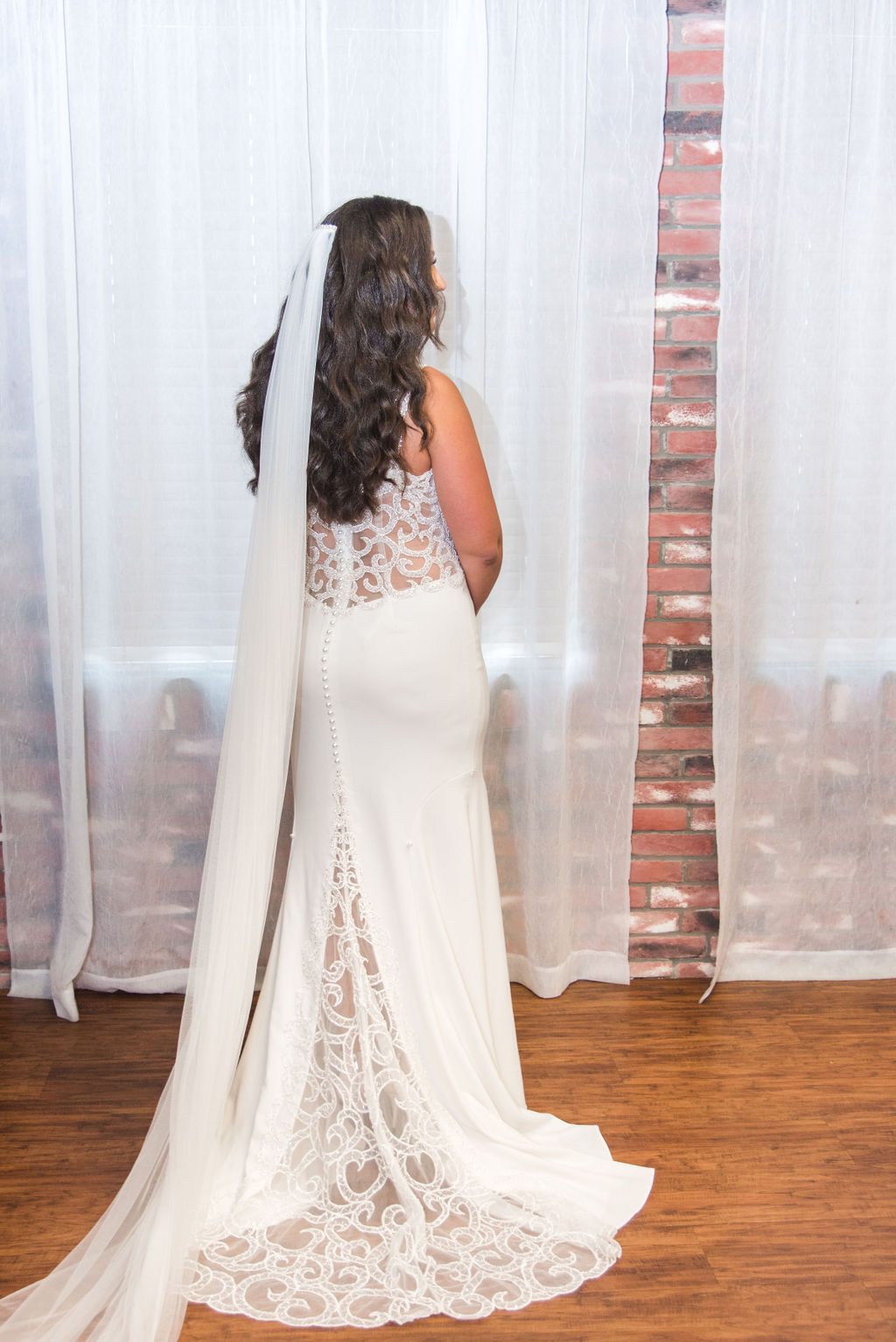 Wedding Dress Getting Ready Look