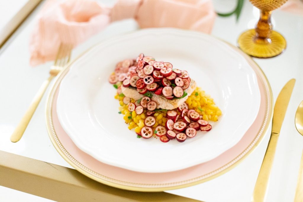 spring wedding food catering